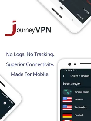 JourneyVPN - Private & Secure android App screenshot 0